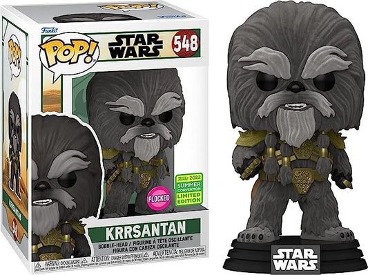 Funko Pop! Star Wars Krrsantan Flocked Summer Shared Convention Exclusive Vinyl Figure - 548