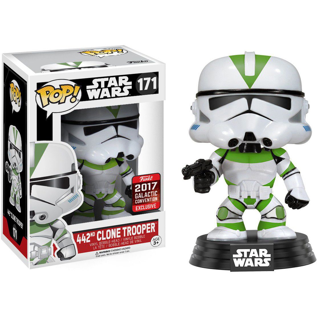 Funko Pop! Star Wars - 442nd Clone Trooper - 171 - 2017 Galactic Convention