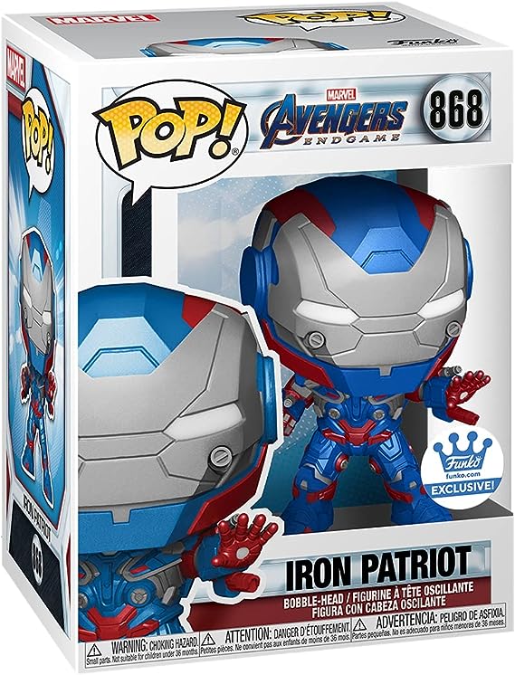 Funko Pop! - Avengers Endgame - Iron Patriot - Exclusive - 868