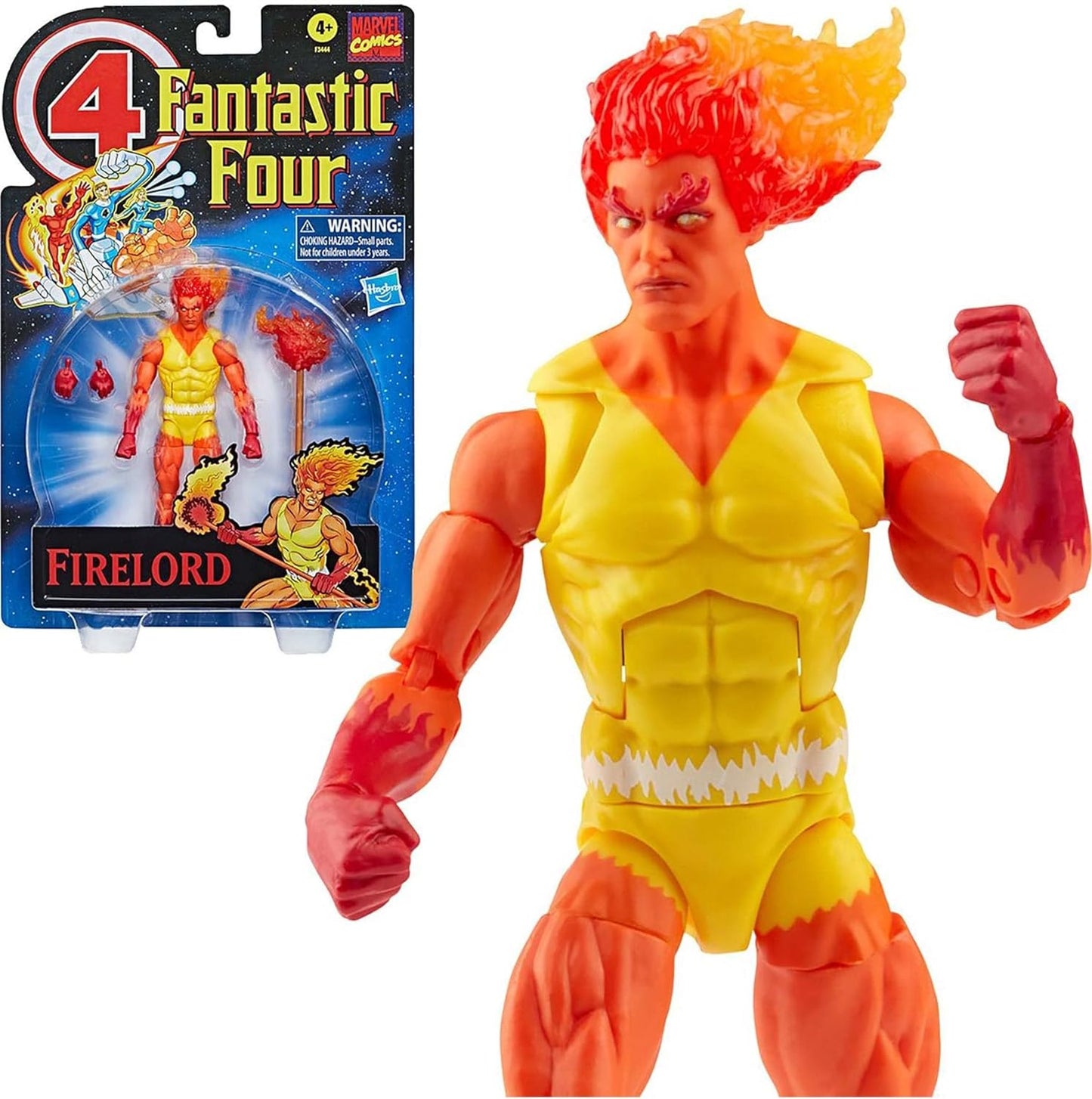 Marvel Legends Series Retro Fantastic Four - Firelord - 6-inch Action Figure