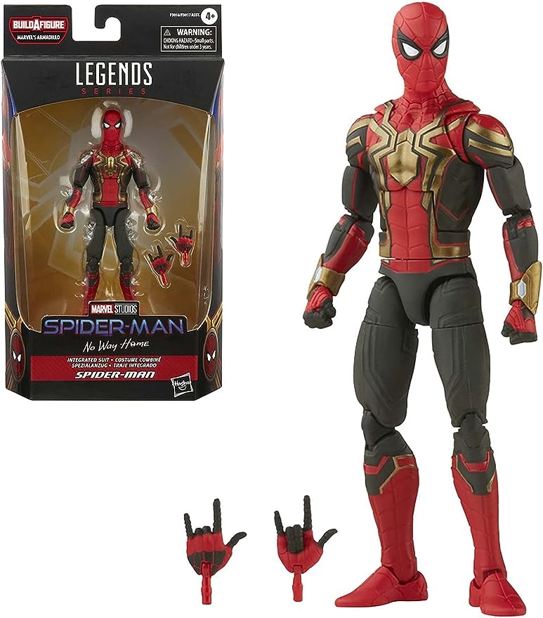 Marvel Legends Spider-Man No Way Home - Spider-Man Integrated Suit (OPENED)