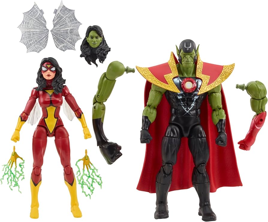 Marvel Legends - Avengers Beyond Earth's Mightiest - Skrull Queen & Super-Skrull 2-pack