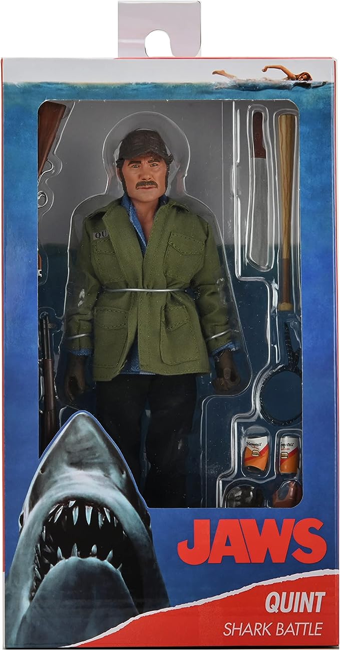 NECA - JAWS - Quint (Shark Battle) - Action Figure