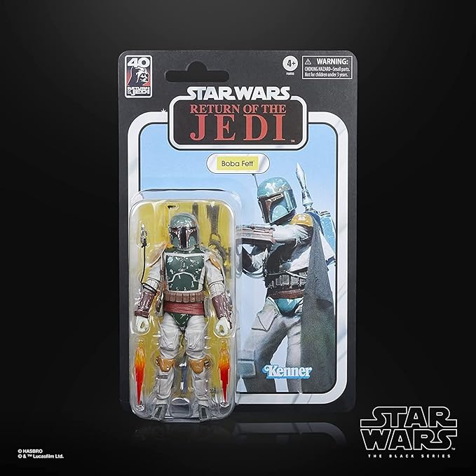 Star Wars The Black Series - Boba Fett (40th Anniversary Return of the Jedi) - 6in Figure