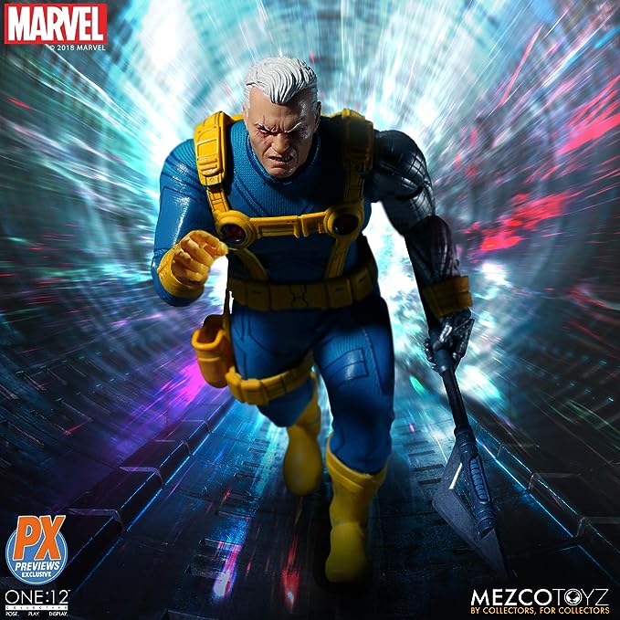 Mezco One: 12 Collective: Marvel Cable (X-Men Version) Action Figure - PX Exclusive