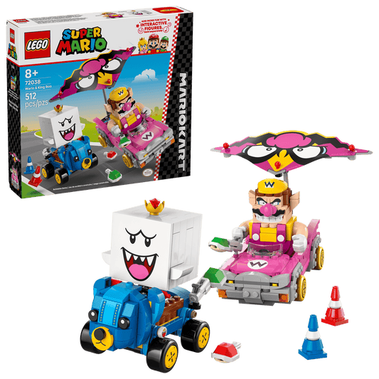 LEGO Super Mario - Mario Kart™ – Wario & King Boo - 72038