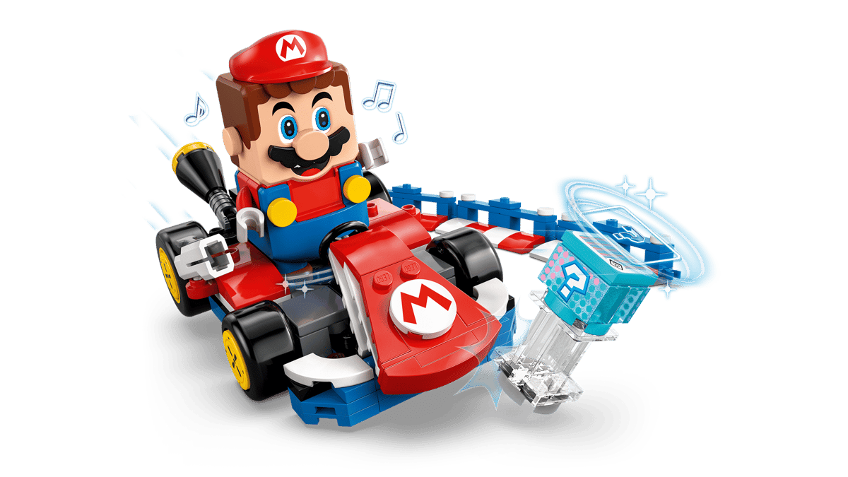 LEGO Super Mario - Mario Kart™ – Interactive LEGO® Mario™ & Standard Kart - 72043