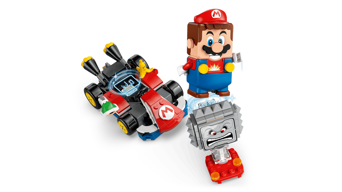 LEGO Super Mario - Mario Kart™ – Interactive LEGO® Mario™ & Standard Kart - 72043