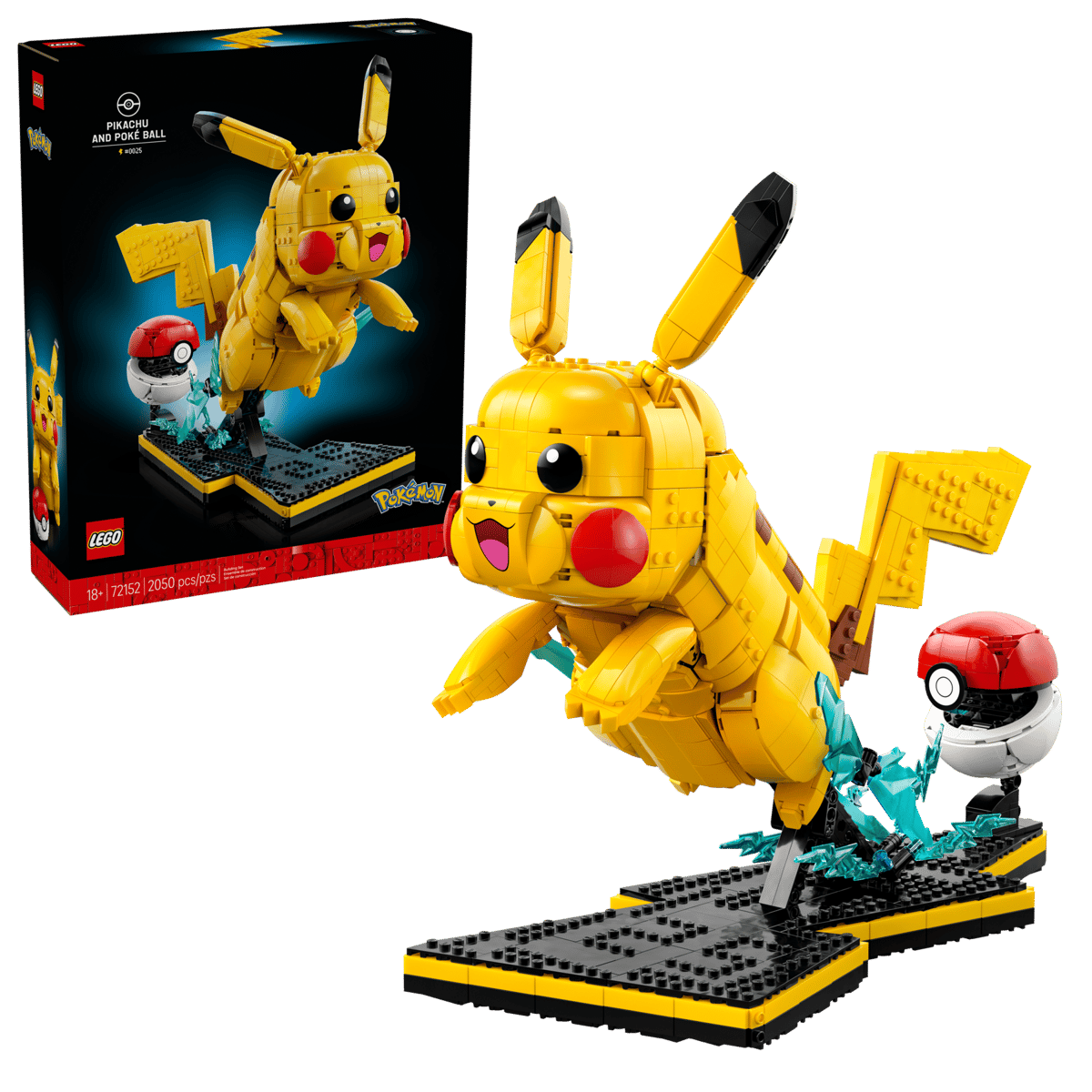 LEGO Pokémon - Pikachu and Poké Ball - 72152