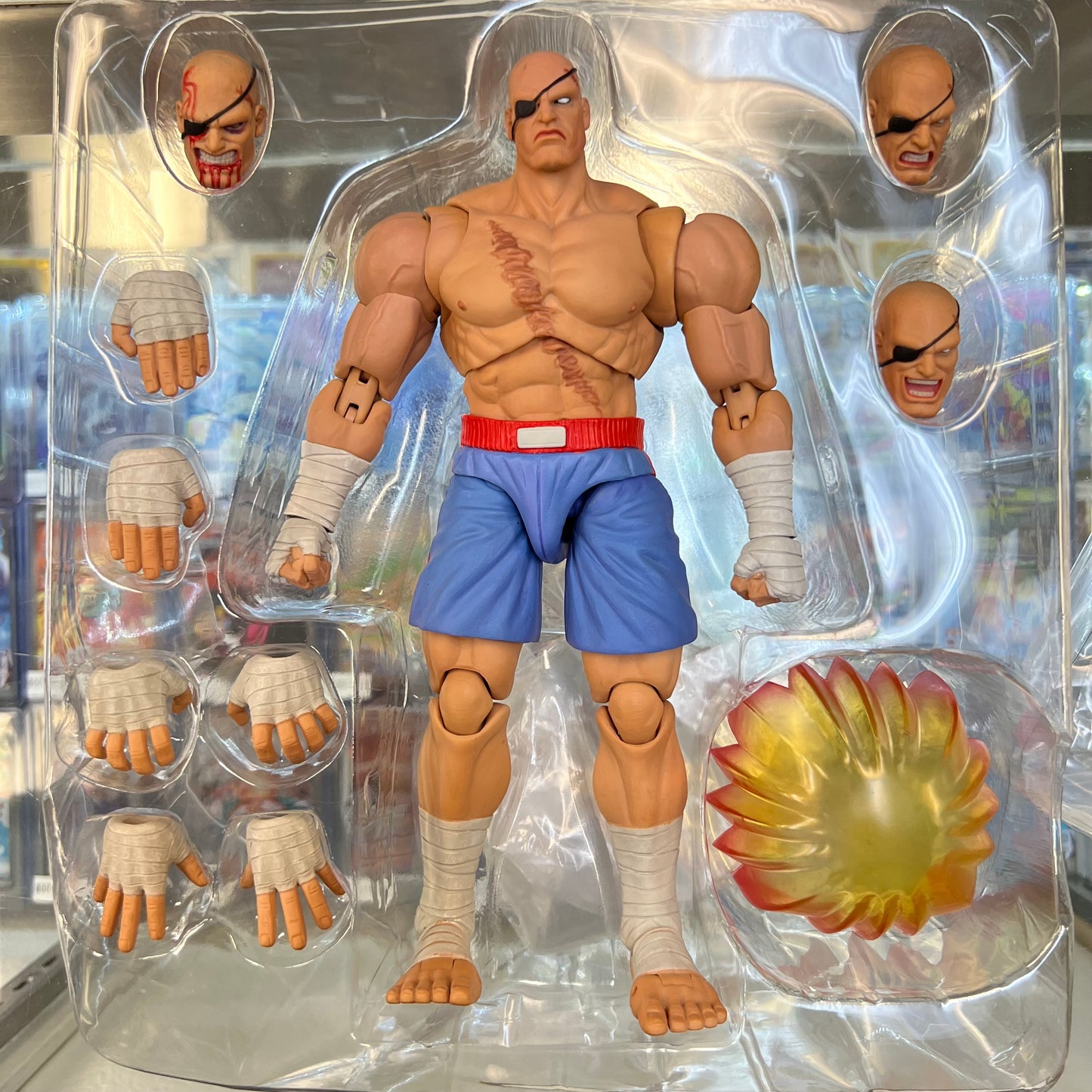 Storm Collectibles - Street Fighter II Sagat 1/12 Scale Figure (OPEN BOX)