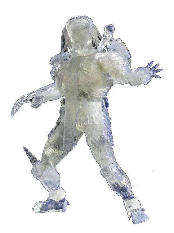 HIYA Toys - Alien Vs Predator Alien vs. Predator Scar Predator (Invisible) 1:18 Scale PX Previews Exclusive Figure