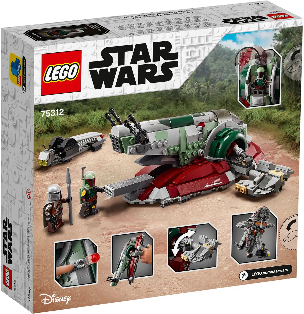 LEGO Star Wars - Boba Fett's Starship - 75312