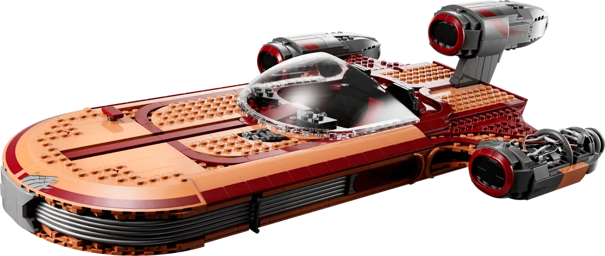 Lego Luke's Land Speeder LEGO UCS Landspeeder Review: Playing