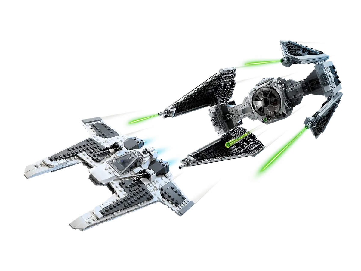 LEGO - Star Wars - Mandalorian Fang Fighter vs. TIE Interceptor™ - 75348