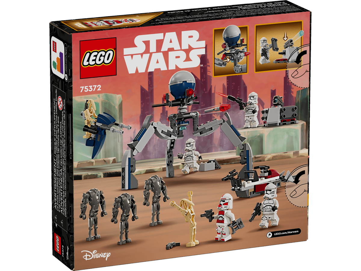 LEGO Star Wars - Clone Trooper™ & Battle Droid™ Battle Pack - 75372