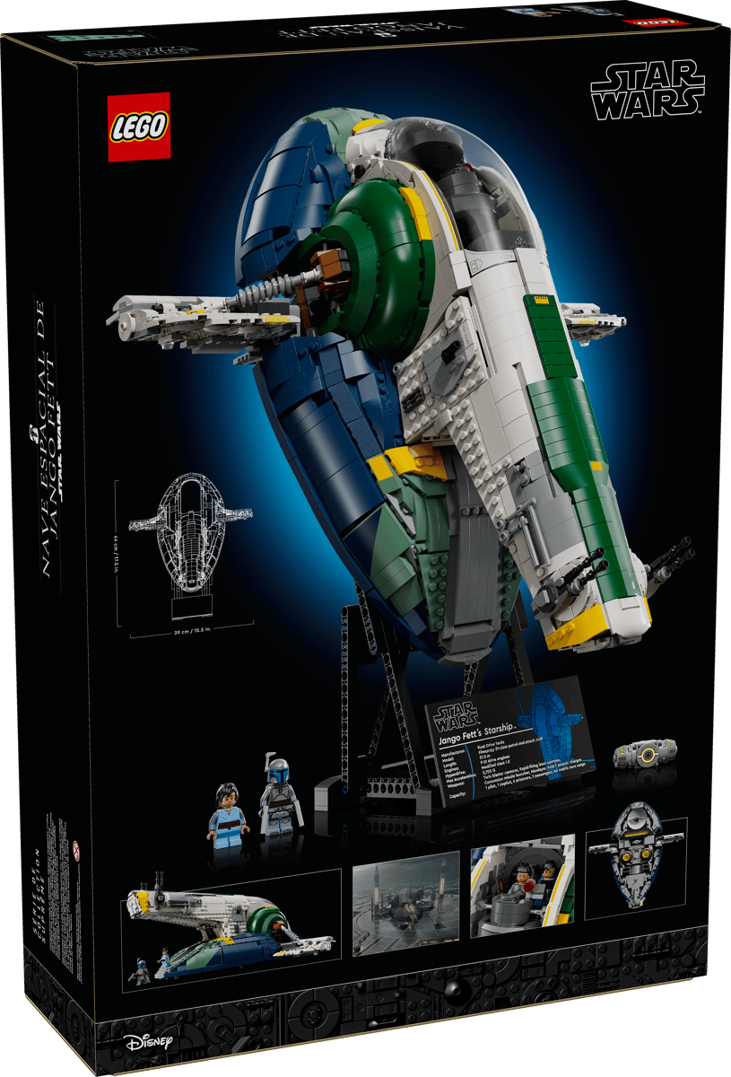 LEGO Star Wars - Jango Fett's Firespray-Class Starship - 75409