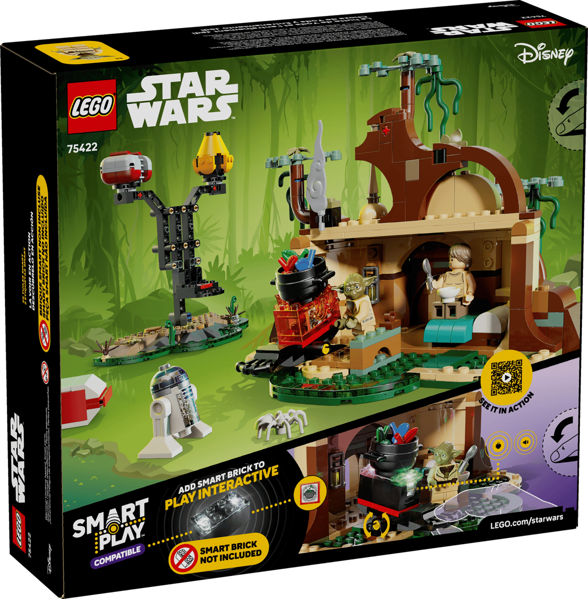 LEGO Star Wars - SMART Play™: Yoda's Hut and Jedi Training - 75422