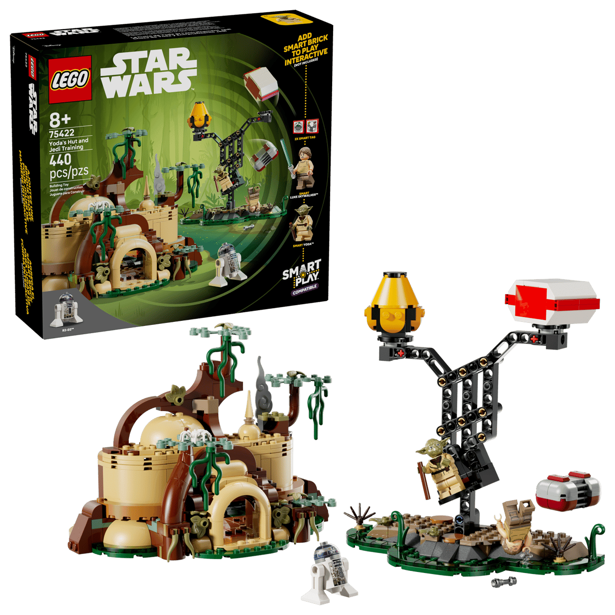 LEGO Star Wars - SMART Play™: Yoda's Hut and Jedi Training - 75422