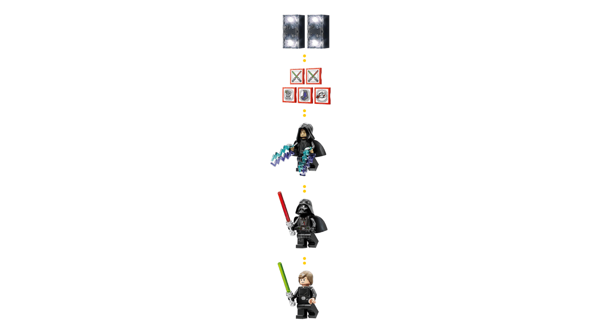 LEGO Star Wars - SMART Play™: Throne Room Duel & A-Wing™ - 75427
