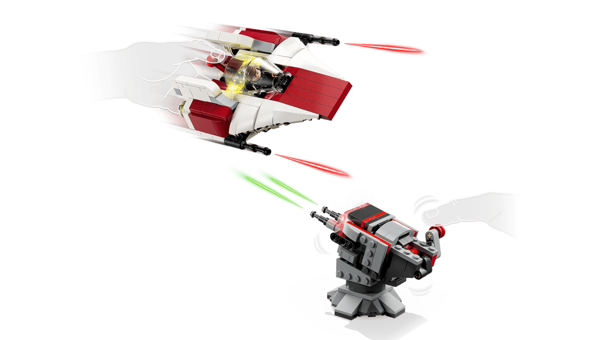 LEGO Star Wars - SMART Play™: Throne Room Duel & A-Wing™ - 75427