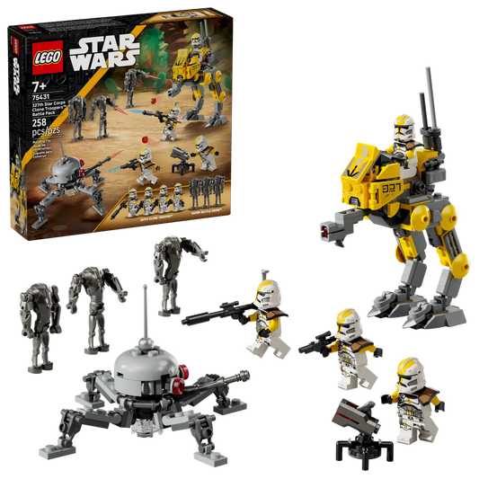 LEGO Star Wars - 327th Star Corps Clone Troopers™ Battle Pack - 75431