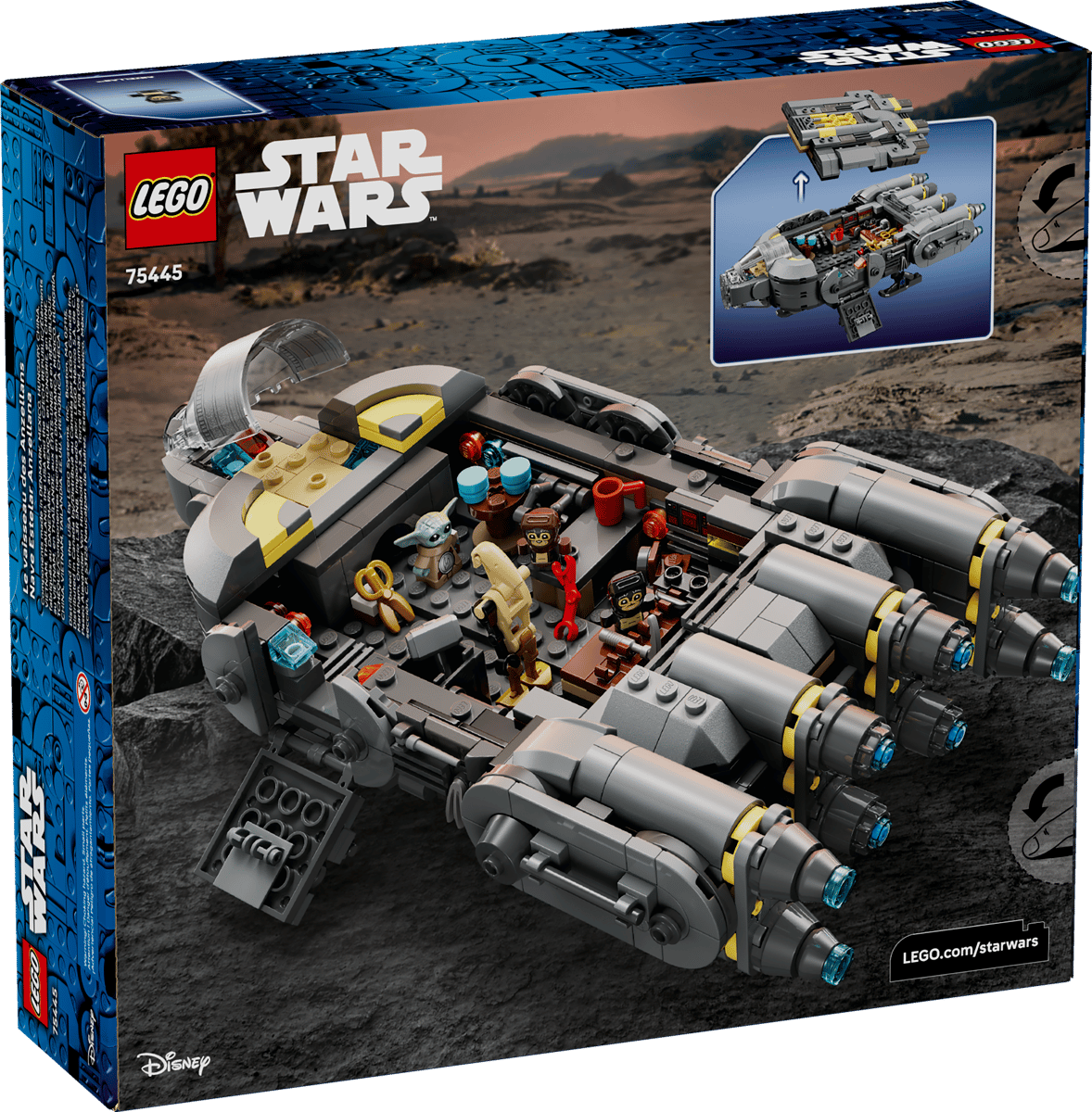 LEGO Star Wars - Anzellan Starship - 75445