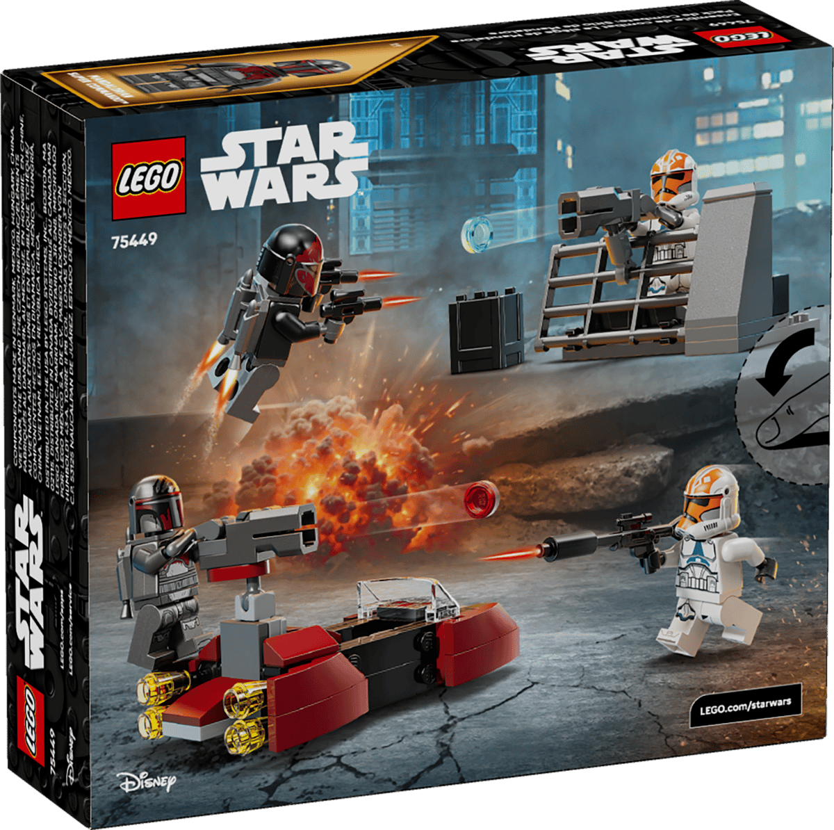 LEGO Star Wars - Siege of Mandalore Battle Pack - 75449