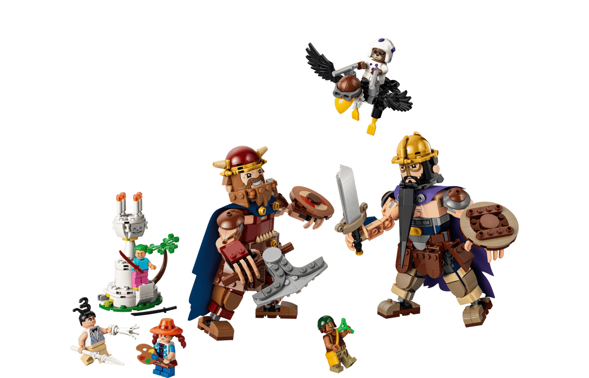 LEGO One Piece - Dorry vs. Brogy – Giants of Little Garden - 75644