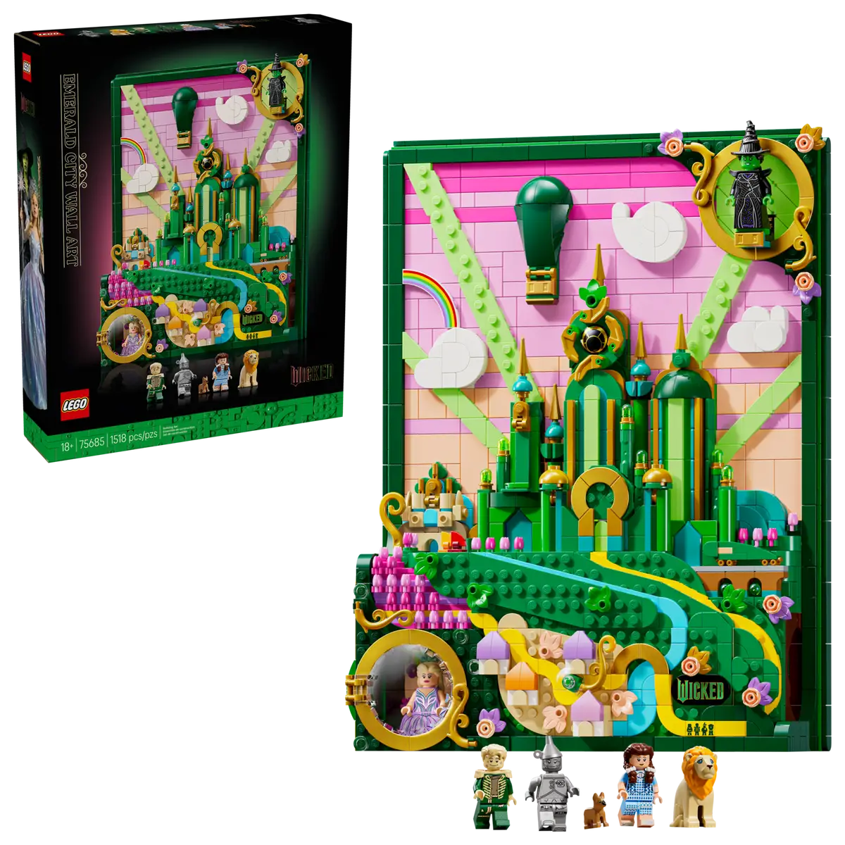 LEGO The Wicked - Emerald City Wall Art - 75685