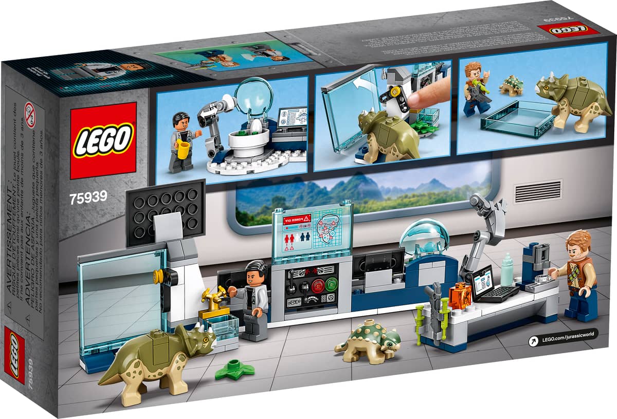 LEGO Jurassic World - Dr. Wu's Lab: Baby Dinosaurs Breakout - 75939