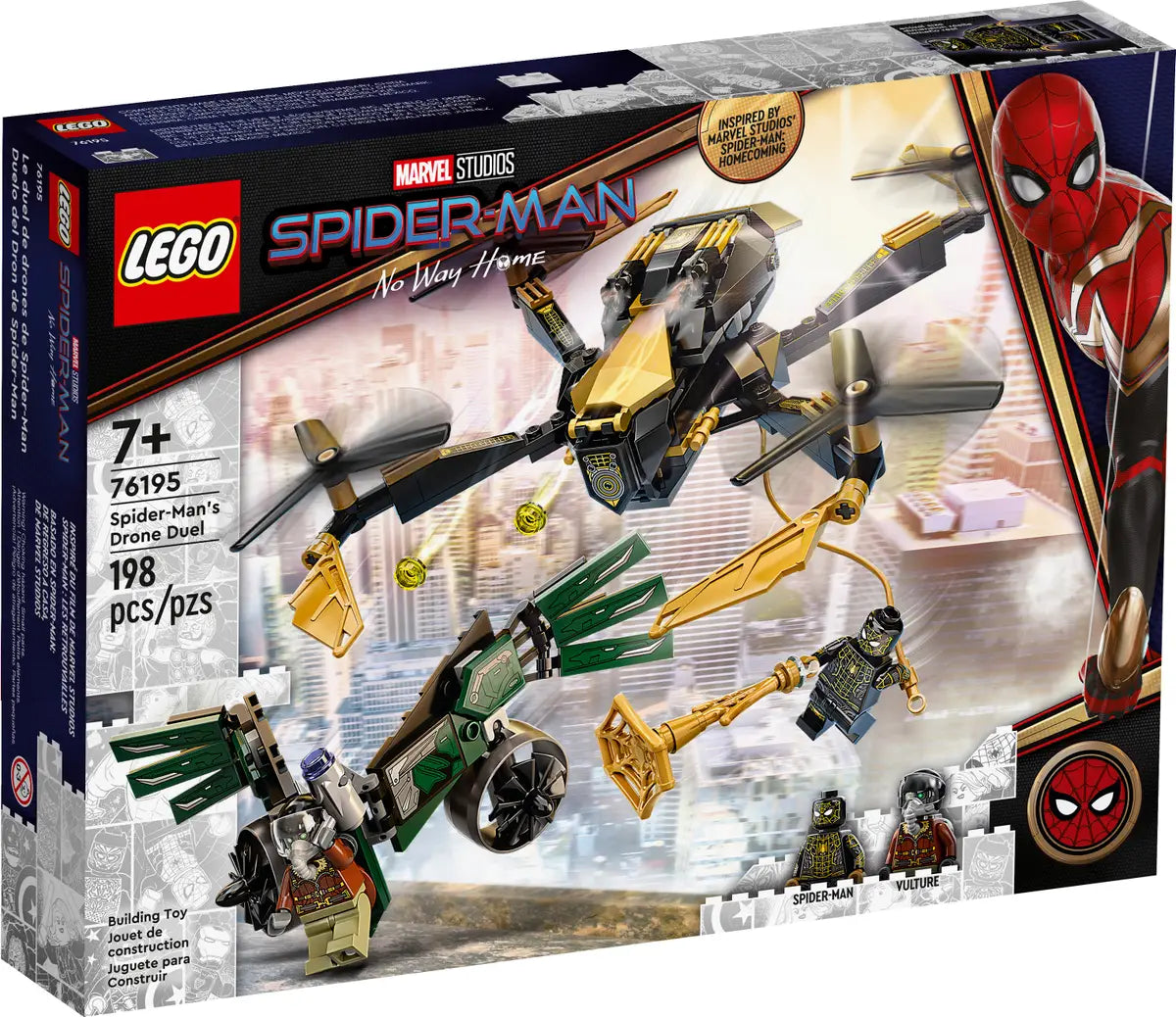 LEGO Marvel - Spider-Man's Drone Duel - 76195 (RETIRED)