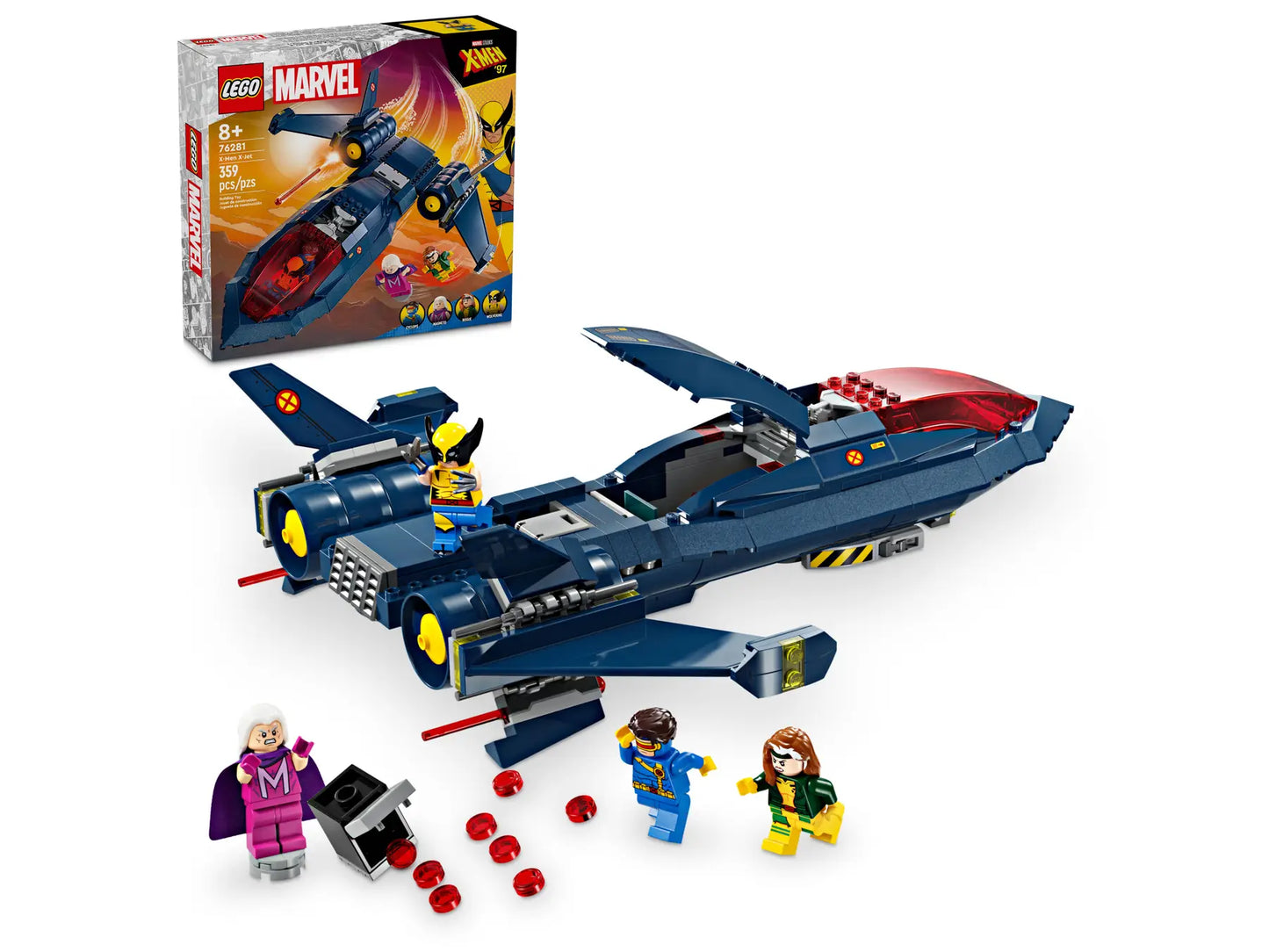 LEGO - MARVEL - X-Men X-Jet - 76281 – Cosmic Destroyer's Collectibles LEGO - MARVEL - X-Men X-Jet - 76281 – Cosmic Destroyer's Collectibles