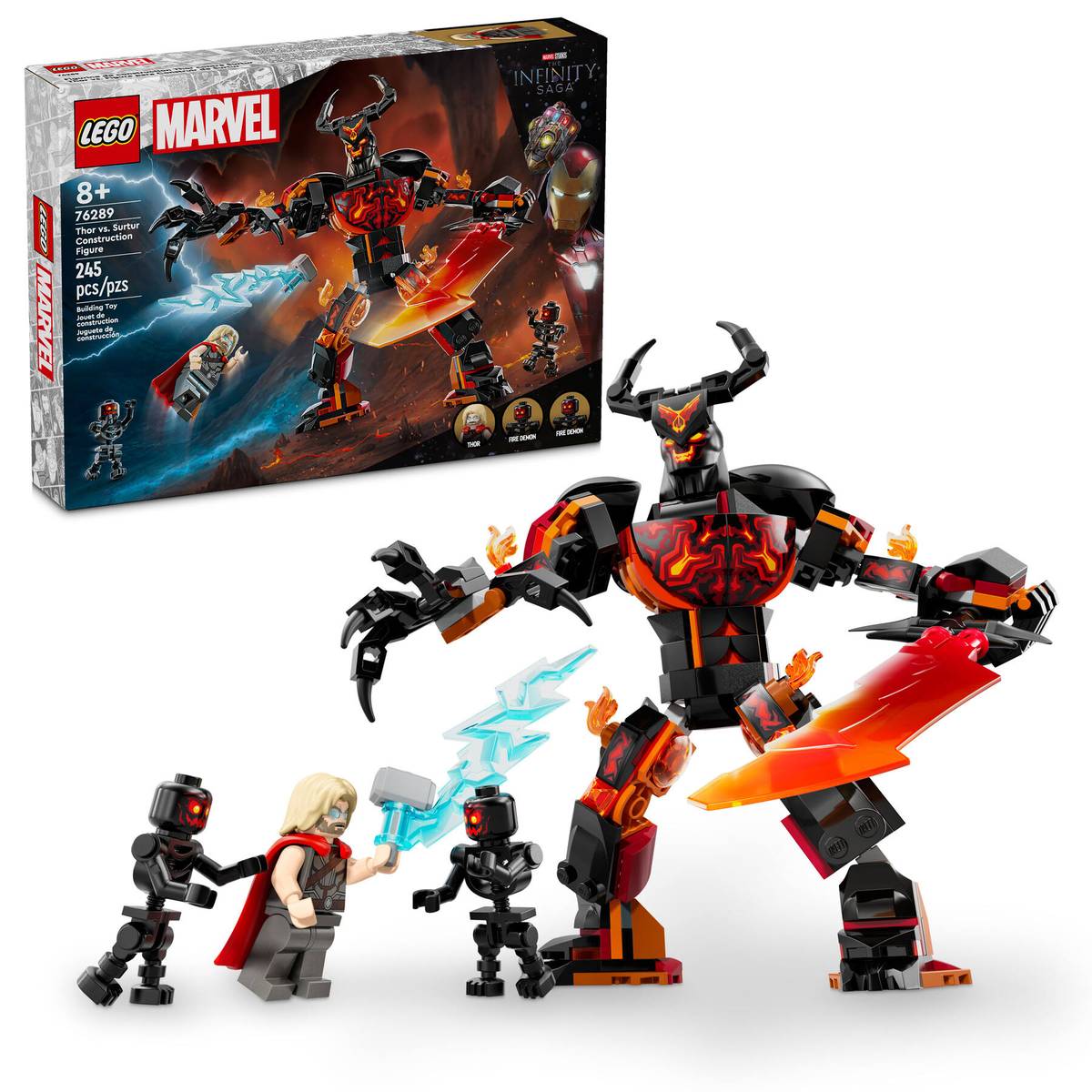 LEGO Marvel - Thor vs. Surtur Construction Figure - 76289