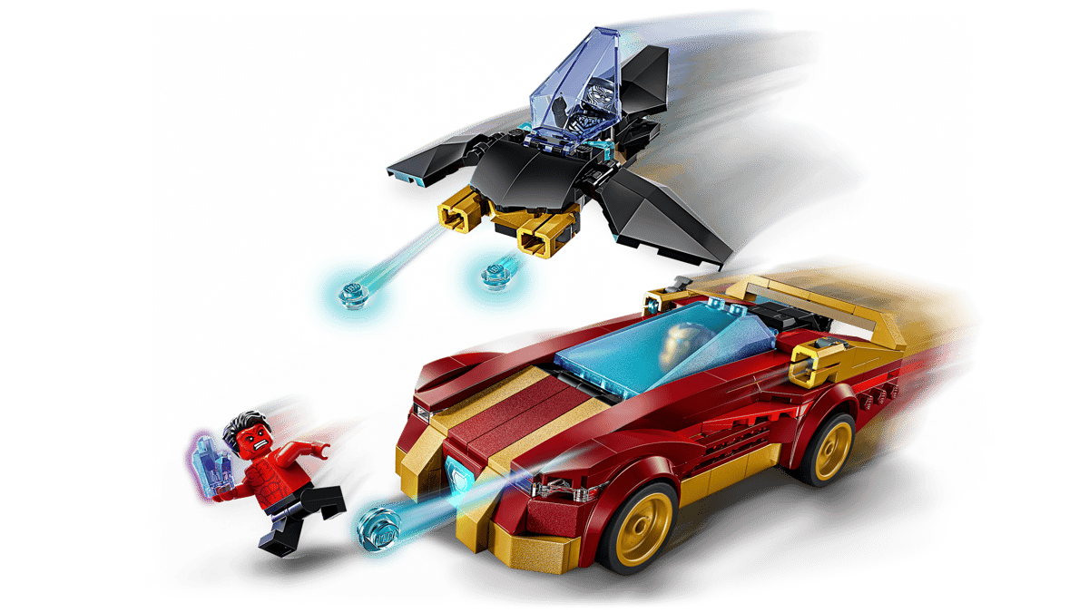 LEGO Marvel - Iron Man Car & Black Panther vs. Red Hulk - 76310