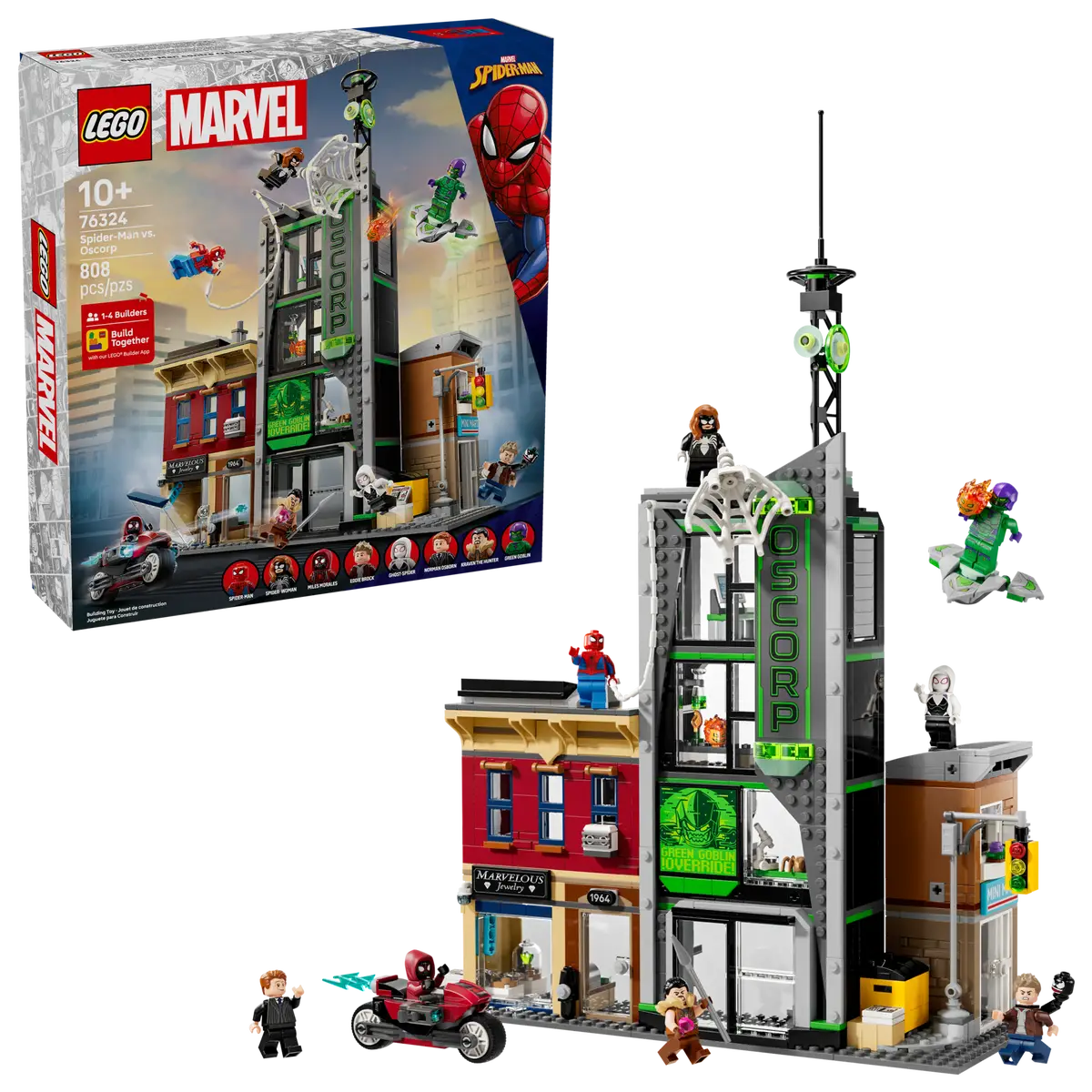 LEGO Marvel - Spider-Man vs. Oscorp - 76324