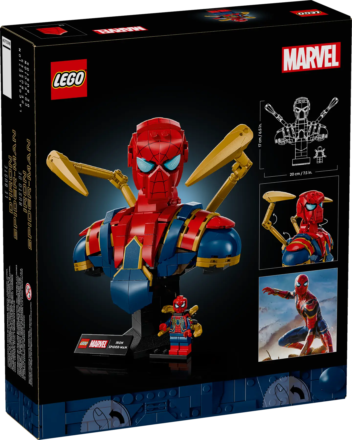 LEGO Marvel - Iron Spider-Man Bust - 76326