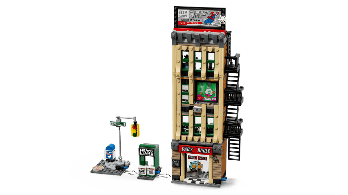 LEGO Marvel - Spider-Man vs. Mysterio: The Daily Bugle - 76342