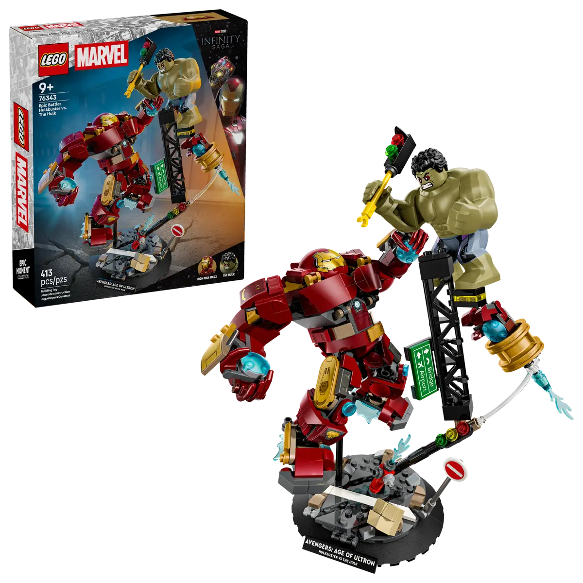 LEGO Marvel - Epic Battle: Hulkbuster vs. The Hulk - 76343