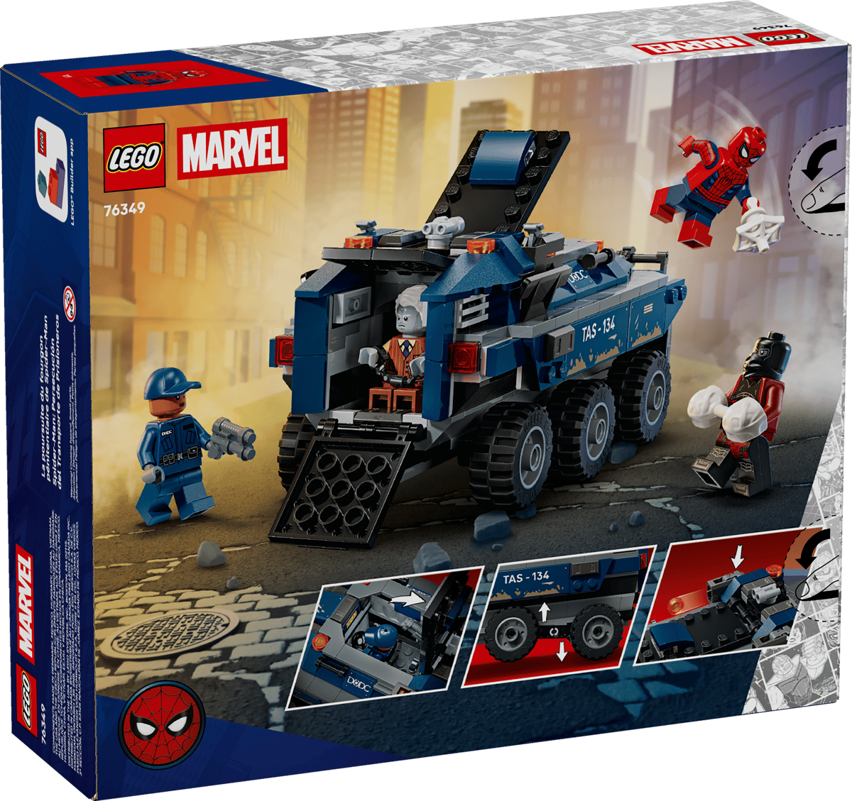 LEGO Marvel - Spider-Man Prison Transport Chase - 76349