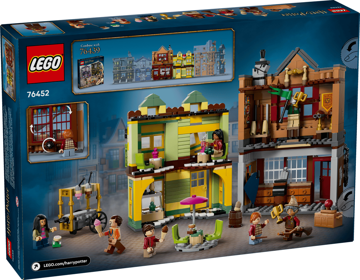 LEGO Harry Potter - Quality Quidditch™ Supplies & Ice Cream Parlour - 76452