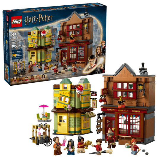 LEGO Harry Potter - Quality Quidditch™ Supplies & Ice Cream Parlour - 76452
