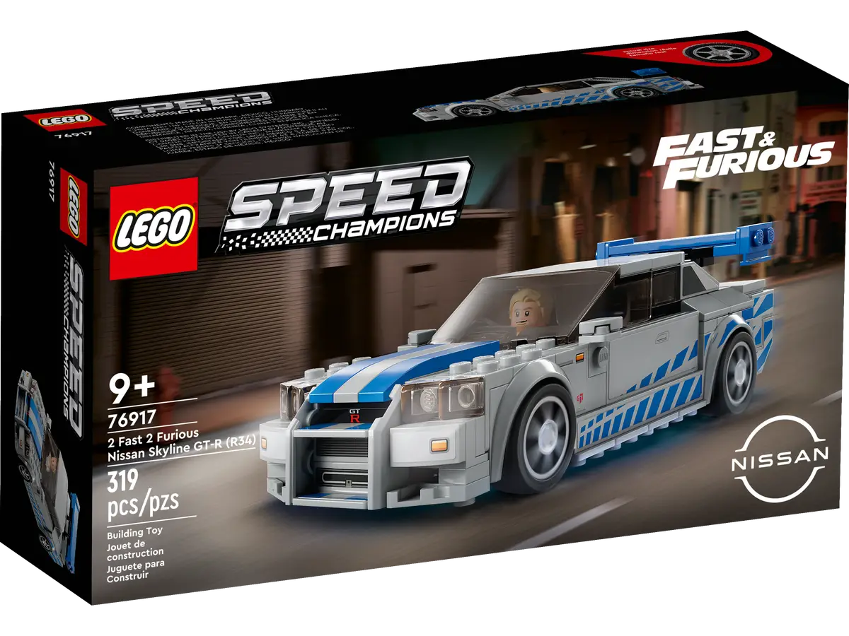 LEGO - 2 Fast 2 Furious Nissan Skyline GT-R (R34) [Speed Champions]