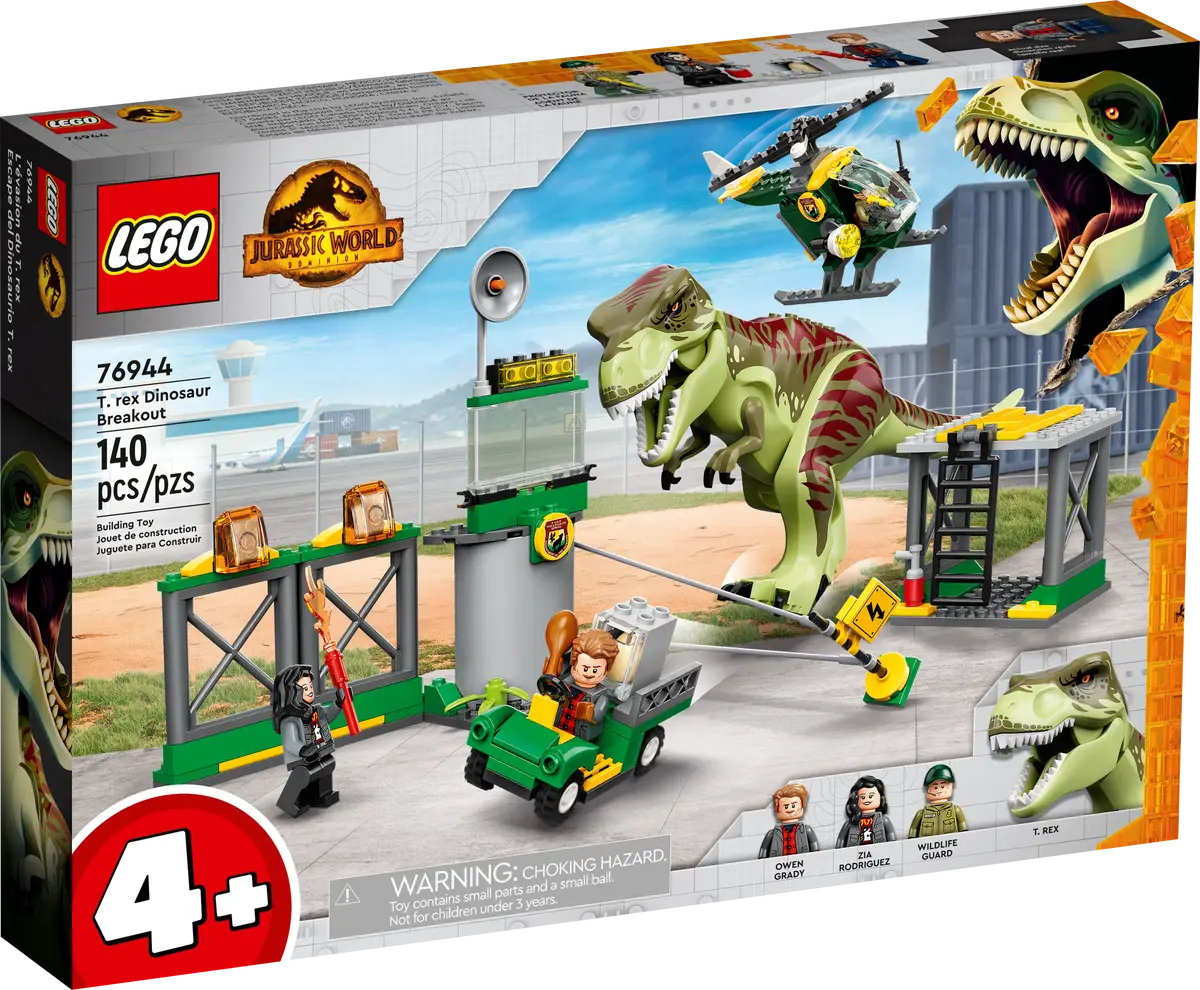LEGO Jurassic World - T. Rex Dinosaur Breakout - 76944