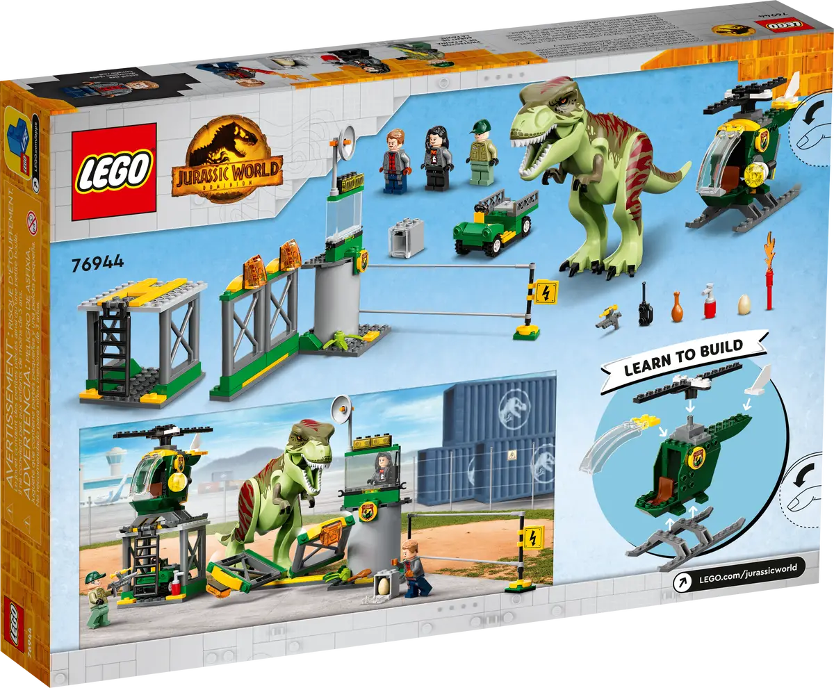 LEGO Jurassic World - T. Rex Dinosaur Breakout - 76944