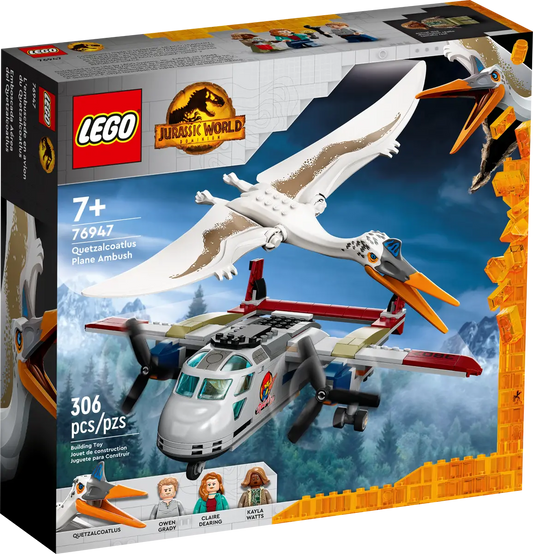 LEGO - Jurassic Park - Quetzalcoatlus Plane Ambush - 76947