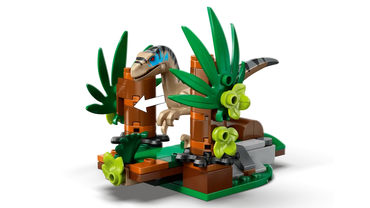 LEGO JURASSIC WORLD - Raptor Off-Road Escape - 76972