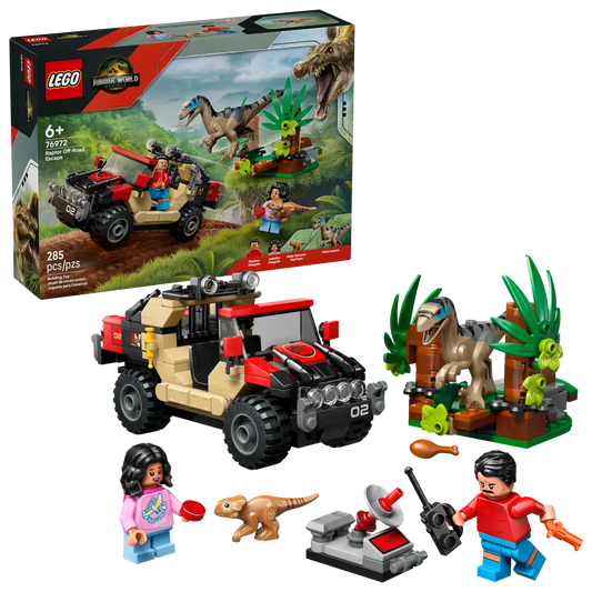 LEGO JURASSIC WORLD - Raptor Off-Road Escape - 76972