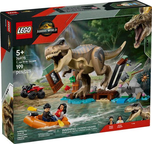 LEGO JURASSIC WORLD - T. rex River Escape - 76975