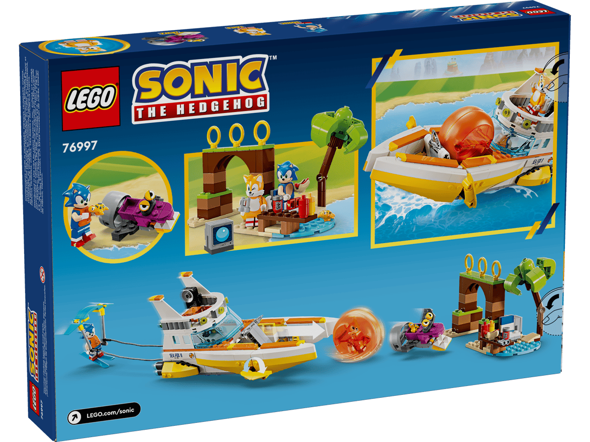 LEGO Sonic the Hedgehog - Tails' Adventure Boat - 76997 (RETIRED)