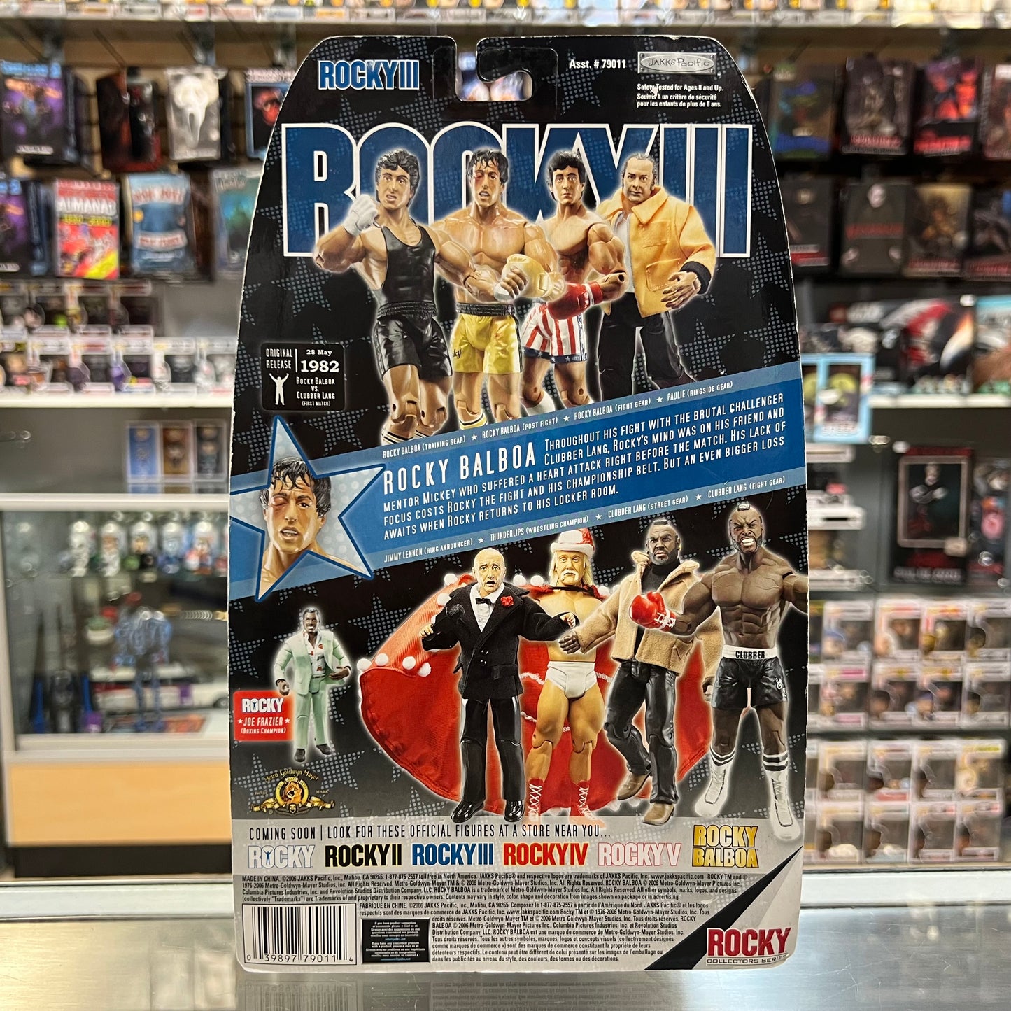 Rocky III - Rocky Balboa "The Italian Stallion" - Post Fight vs Clubber Lang - (Rocky Collector Series) - 2006